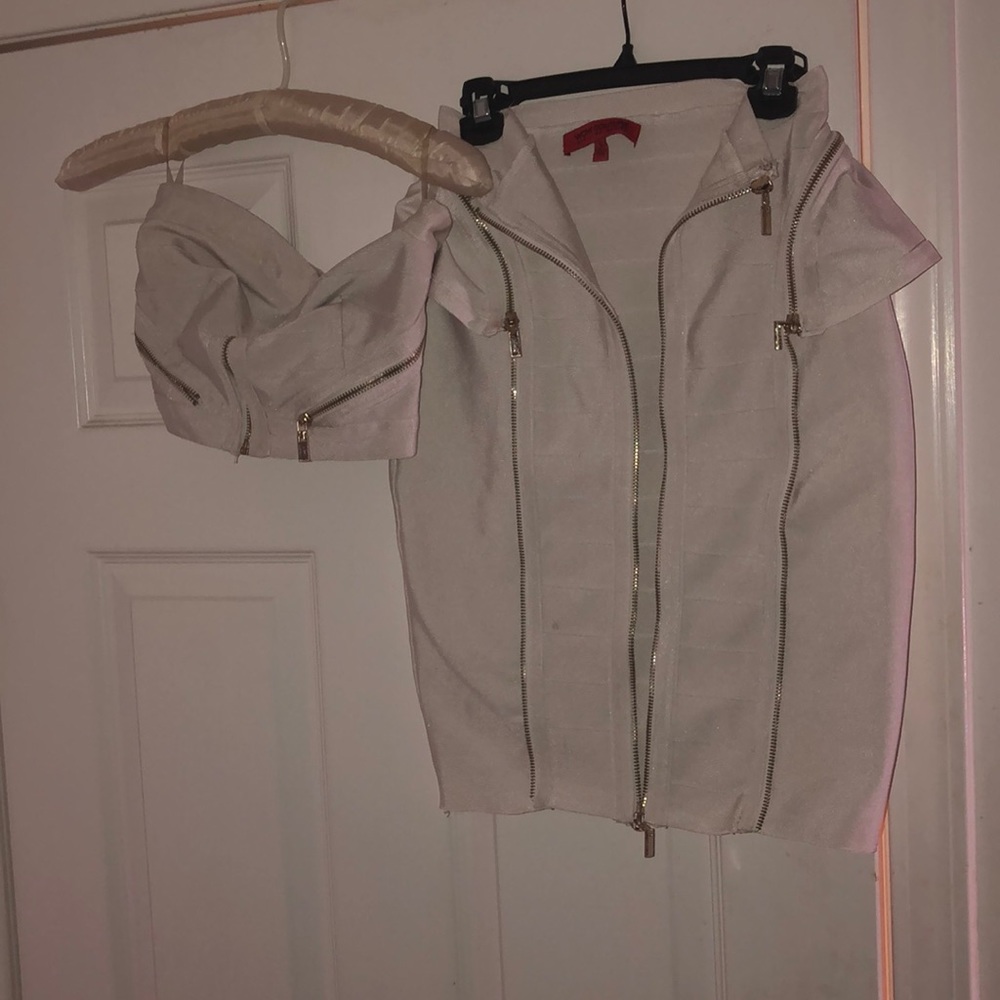 A beautiful off white two piece set ✨